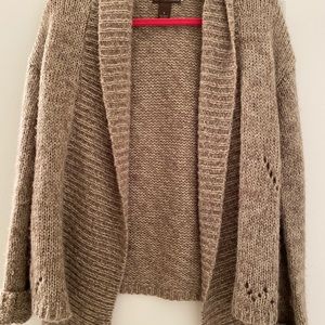 Brown cardigan